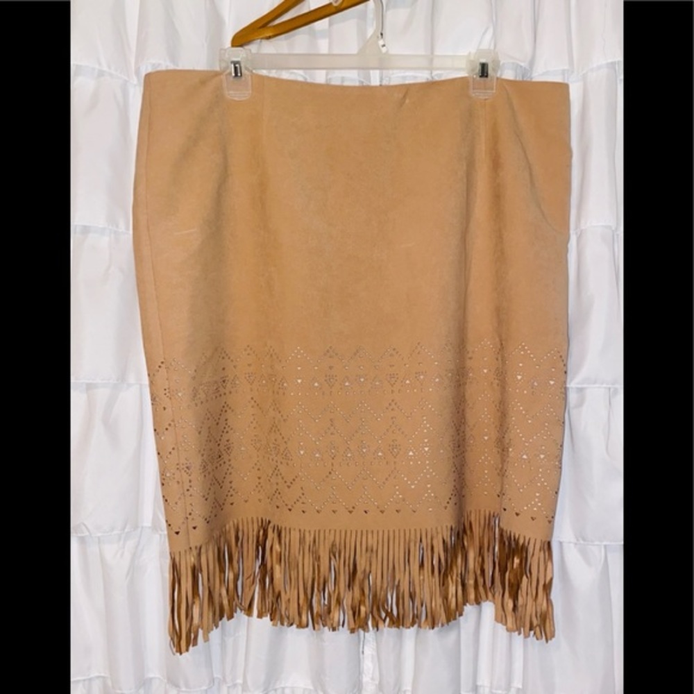 Fringe Skirt Isabel Hayley sz 3X NWOT
